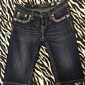 Miss Me bermuda shorts